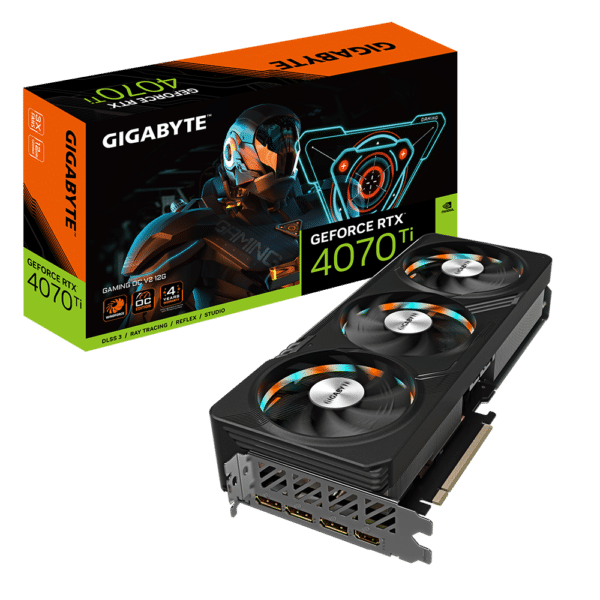 ⁦כרטיס מסך - Gigabyte GeForce RTX 4070 Ti Gaming OC V2 12GB⁩ – תמונה ⁦2⁩