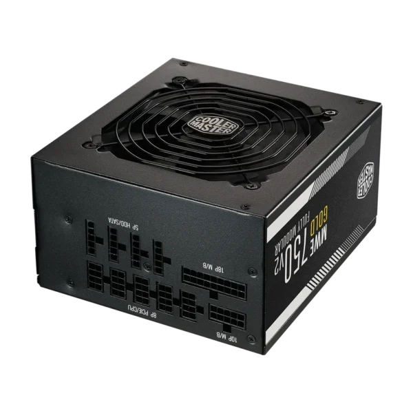 ⁦ספק כוח מודולרי - Cooler Master MWE 750W (ATX3.0) 80+ Gold⁩ – תמונה ⁦3⁩