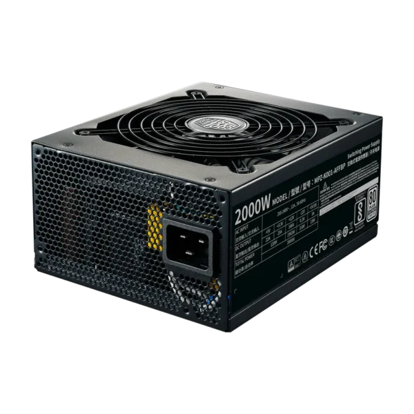 ⁦ספק כוח מודולרי - Cooler Master M2000 2000W 80+ Platinum⁩ – תמונה ⁦2⁩