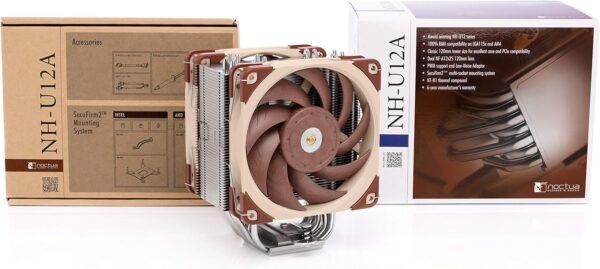⁦קירור למעבד - Noctua NH-U12A⁩ – תמונה ⁦4⁩