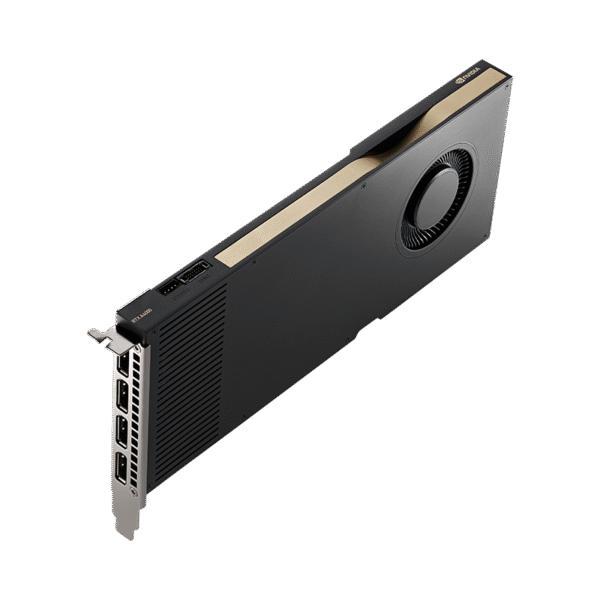 כרטיס מסך לתוכנות גרפיות - PNY NVIDIA Ampere RTX A4000 16GB - צבע שחור