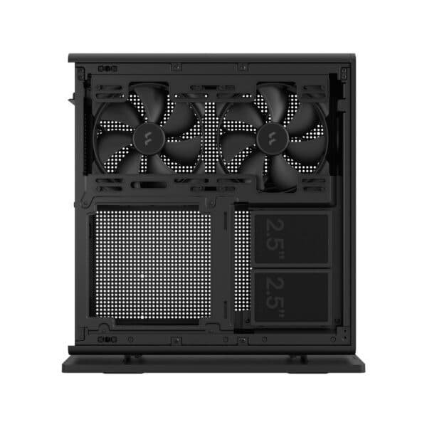 ⁦מארז - צבע שחור Fractal Design Ridge mITX⁩ – תמונה ⁦10⁩