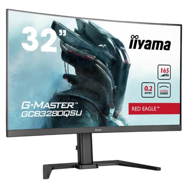 ⁦מסך גיימינג קעור - Iiyama G-MASTER 31.5" WQHD VA 0.2ms 165Hz⁩ – תמונה ⁦3⁩