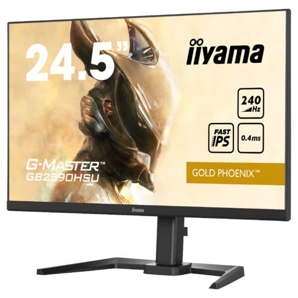⁦מסך גיימינג - Iiyama G-MASTER 24.5" FHD IPS 0.4ms 240Hz⁩ – תמונה ⁦2⁩
