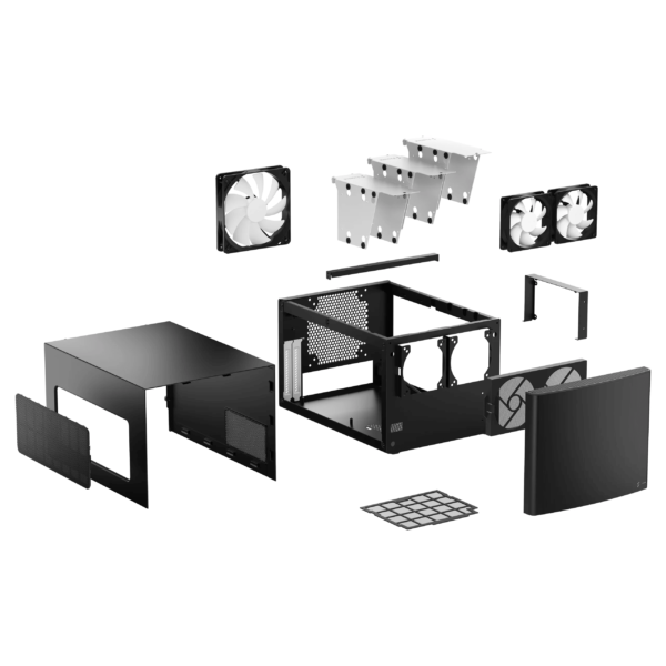 ⁦מארז - Fractal Node 304 - צבע שחור⁩ – תמונה ⁦6⁩