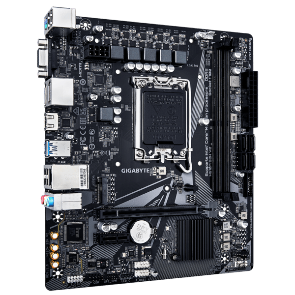 ⁦לוח אם – Gigabyte H610M S2H V2 DDR5 LGA1700⁩ – תמונה ⁦3⁩