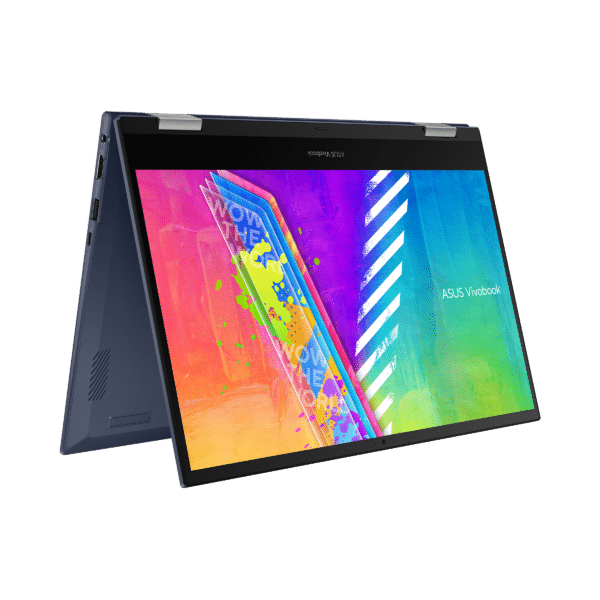 ⁦מחשב נייד - ללא מערכת הפעלה - Asus VivoBook Go 14 FLIP N6000 8GB 512GB NVME Touch Blue⁩ – תמונה ⁦6⁩