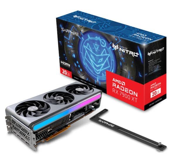 כרטיס מסך - Sapphire Radeon NITRO+ RX 7900 XT Vapor-X 20GB - צבע שחור