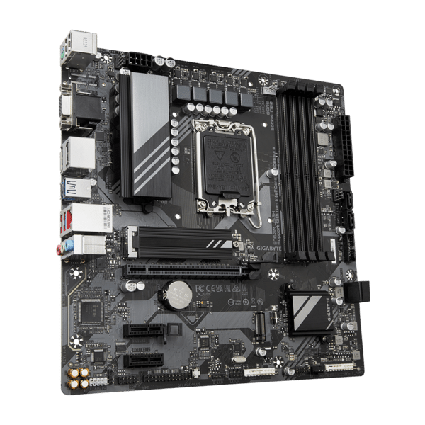 ⁦לוח אם - Gigabyte B760M DS3H AX DDR5 LGA1700⁩ – תמונה ⁦3⁩