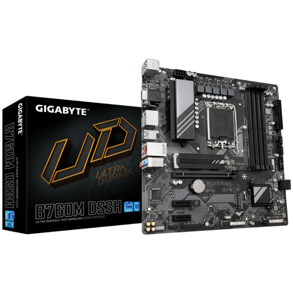 לוח אם - Gigabyte B760M DS3H AX DDR5 LGA1700