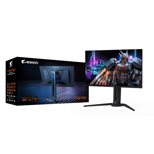 ⁦מסך גיימינג – Gigabyte Aorus 27" QHD 240Hz 0.03ms OLED⁩ – תמונה ⁦8⁩