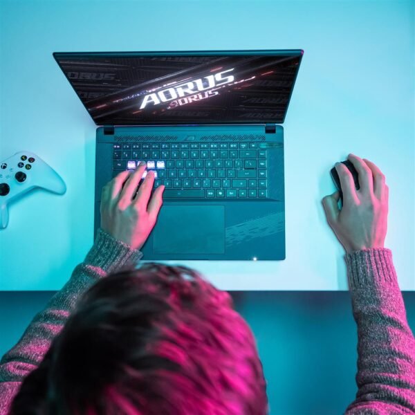 ⁦מחשב נייד - Gigabyte AORUS 16X i7-14650HX 16GB 1TB Win11 RTX4070 165Hz⁩ – תמונה ⁦15⁩