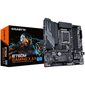 לוח אם - Gigabyte B760M Gaming X AX WIFI6E 2.5GbE Lan LGA1700 DDR5