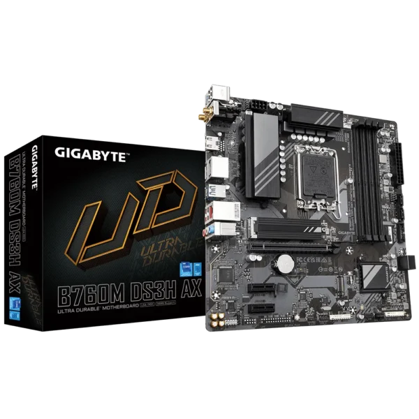 Gigabyte B760M DS3H AX Micro-ATX LGA1700 DDR5