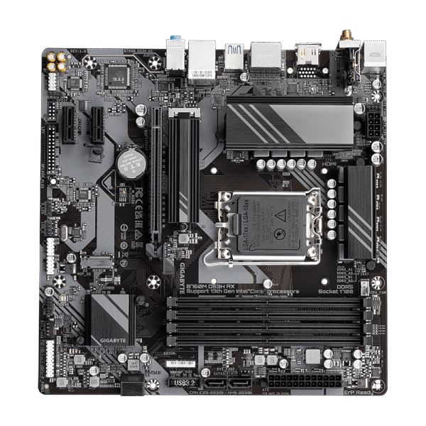 Gigabyte B760M DS3H AX Micro-ATX LGA1700 DDR5