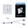 מאוורר למארז – Lian-Li Cooler 120mm TL120 UNI White Fan - צבע לבן