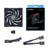 מאוורר למארז – Lian-Li Cooler 140mm TL140 UNI Black Fan – צבע שחור