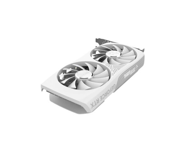 ⁦כרטיס מסך - Zotac Gaming GeForce RTX 4060 8GB Twin Edge OC White - צבע לבן⁩ – תמונה ⁦4⁩