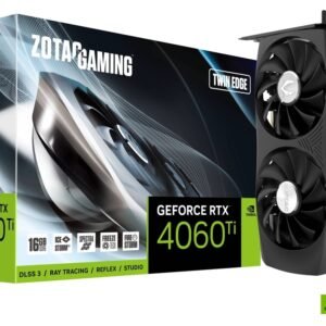 כרטיס מסך – Zotac Gaming GeForce RTX 4060 Ti 16GB Twin Edge Black - צבע שחור