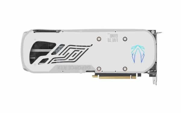 ⁦כרטיס מסך - Zotac Gaming GeForce RTX 4080 Super 16GB Trinity OC White - צבע לבן⁩ – תמונה ⁦4⁩