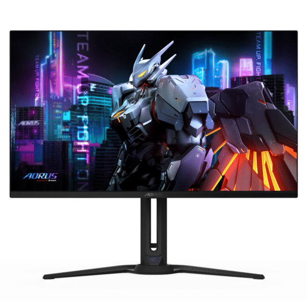 ⁦מסך גיימינג - Gigabyte Aorus 31.5" 4K UHD 0.03ms QD-OLED 165Hz⁩ – תמונה ⁦2⁩