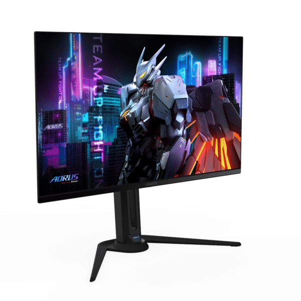 ⁦מסך גיימינג - Gigabyte Aorus 31.5" 4K UHD 0.03ms QD-OLED 165Hz⁩ – תמונה ⁦3⁩