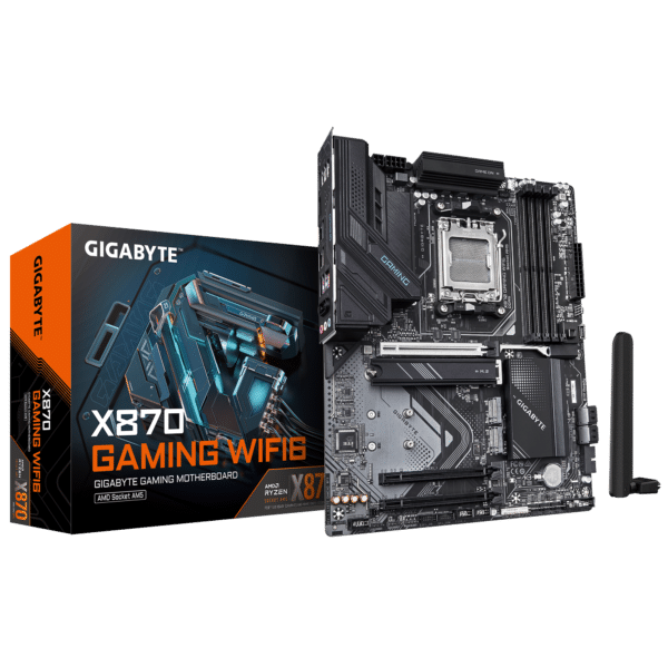 לוח אם – Gigabyte X870 Gaming AM5 ATX WIFI6 2.5GbE Lan DDR5