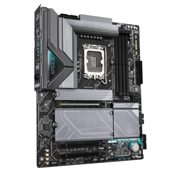 ⁦לוח אם – Gigabyte Z890 Egale LGA1851 ATX WIFI7 2.5GbE Lan DDR5⁩ – תמונה ⁦3⁩