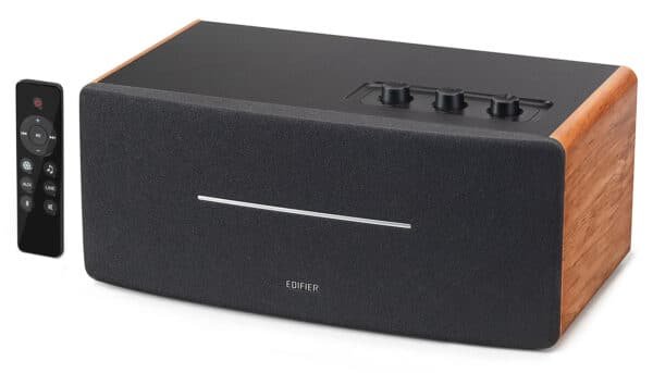 רמקול בלוטות' – 2.0 ערוצים Edifier D12 Bluetooth – צבע חום