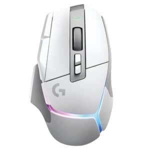 עכבר גיימינג אלחוטי - Logitech G502 X Plus Wireless RGB White - צבע לבן
