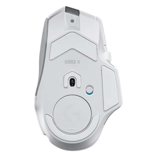 ⁦עכבר גיימינג אלחוטי - Logitech G502 X Plus Wireless RGB White - צבע לבן⁩ – תמונה ⁦3⁩