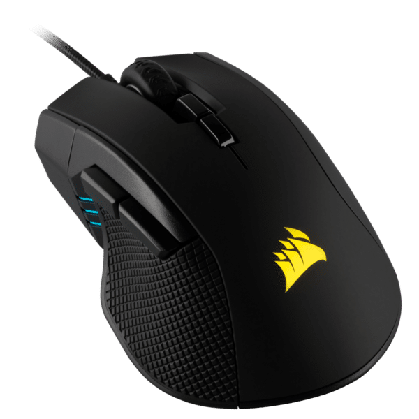 ⁦עכבר גיימינג חוטי - Corsair IRONCLAW RGB - צבע שחור⁩ – תמונה ⁦2⁩