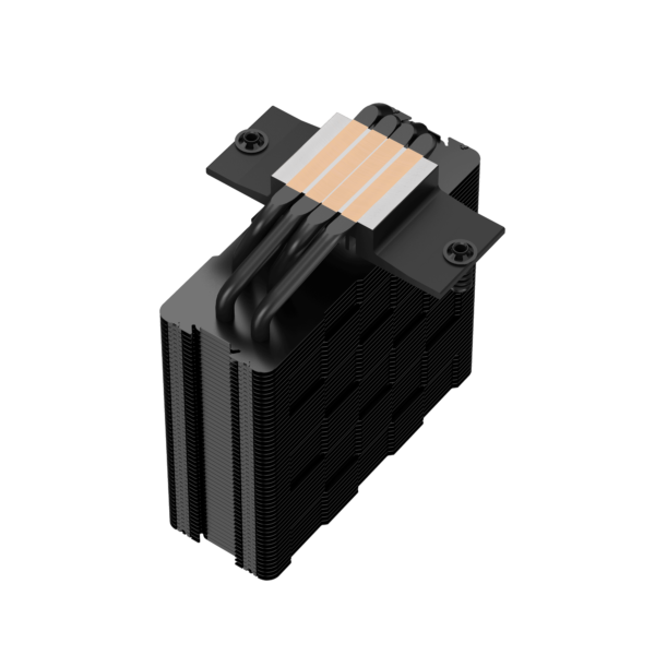 ⁦קירור למעבד - DeepCool AG400 ARGB Black - צבע שחור⁩ – תמונה ⁦5⁩