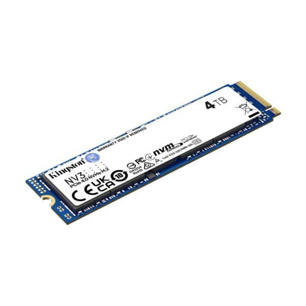 ⁦SSD פנימי – Kingston NV3 4TB NVME GEN 4.0 M.2 2280⁩ – תמונה ⁦3⁩