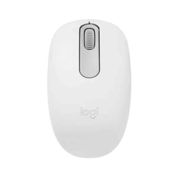 עכבר אלחוטי - Logitech M196 Bluetooth - צבע לבן - Off-White