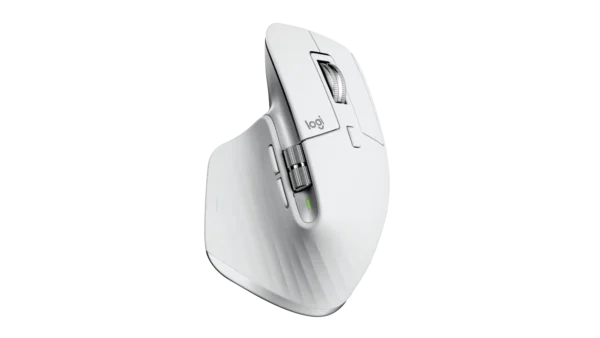 ⁦עכבר אלחוטי - Logitech MX MASTER 3S for MAC - צבע אפור בהיר⁩ – תמונה ⁦2⁩