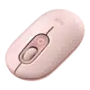 ⁦עכבר אלחוטי - Logitech POP Emoji - צבע ורוד Rose⁩ – תמונה ⁦3⁩