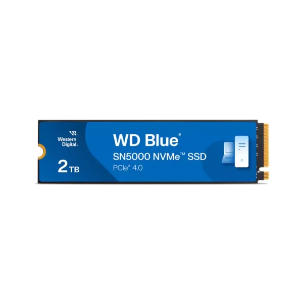 ⁦SSD פנימי – Western Digital Blue SN5000 2TB NVME Gen4 M.2 2280⁩ – תמונה ⁦2⁩