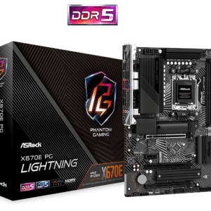 לוח אם – ASRock X670E PG Lightning ATX 2.5GbE Lan AM5 DDR5