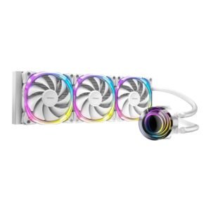 קירור נוזלי למעבד – Antec Vortex 360mm ARGB White – צבע לבן