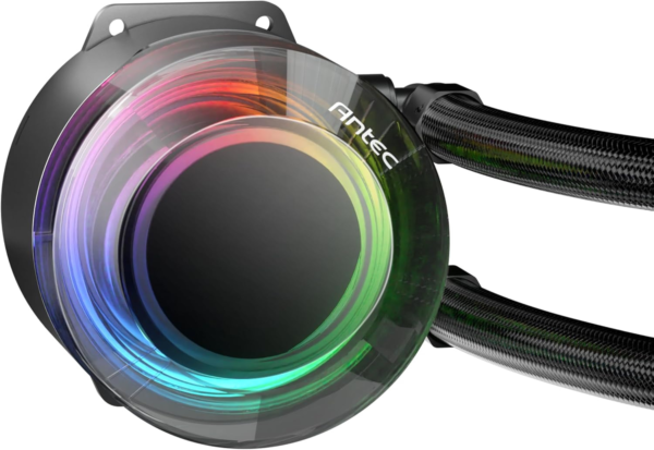 ⁦קירור נוזלי למעבד – Antec Vortex Lum 240mm ARGB - צבע שחור⁩ – תמונה ⁦3⁩