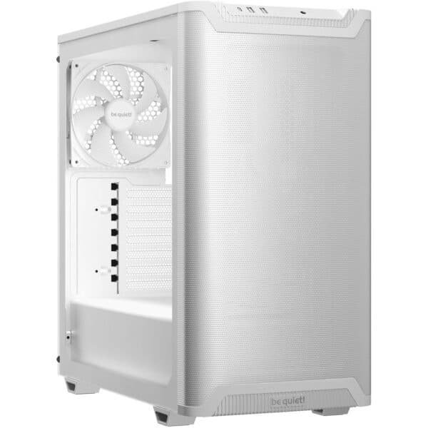 ⁦מארז - צבע לבן - Be Quiet! Pure Base 501 Airflow Window⁩ – תמונה ⁦2⁩