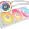 ⁦קירור נוזלי למעבד – Corsair iCUE Titan 360 RX LCD 360mm – צבע לבן⁩ – תמונה ⁦2⁩