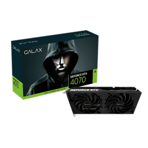 כרטיס מסך – Galax GeForce RTX 4070 D6 1-Click OC 2X 12GB - צבע שחור