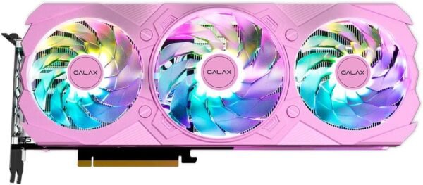 ⁦כרטיס מסך – Galax GeForce RTX 4070 EX Gamer Pink 1-Click OC 12GB - צבע ורוד⁩ – תמונה ⁦2⁩