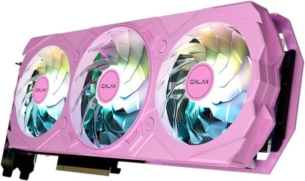 ⁦כרטיס מסך – Galax GeForce RTX 4070 EX Gamer Pink 1-Click OC 12GB - צבע ורוד⁩ – תמונה ⁦4⁩