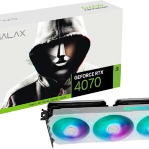 כרטיס מסך – Galax GeForce RTX 4070 EX Gamer White 1-Click OC 12GB - צבע לבן