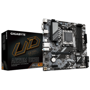 לוח אם – Gigabyte A620M DS3H Micro-ATX AM5 DDR5