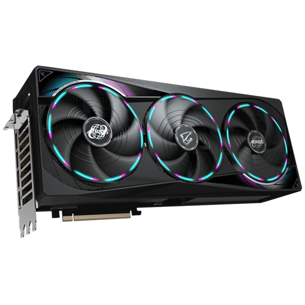 ⁦כרטיס מסך – Gigabyte Aorus GeForce RTX 5080 Master 16GB – צבע שחור⁩ – תמונה ⁦3⁩