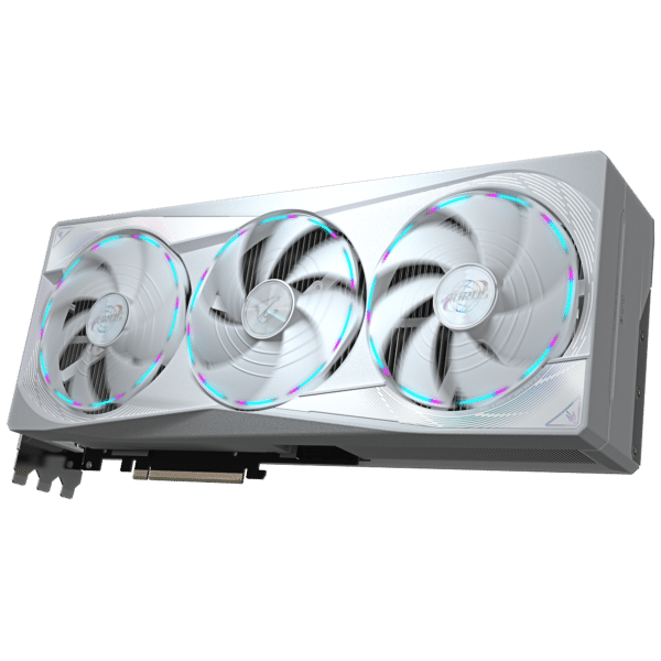 ⁦כרטיס מסך – Gigabyte Aorus GeForce RTX 5080 Master Ice 16GB – צבע לבן⁩ – תמונה ⁦5⁩
